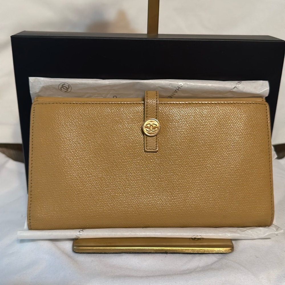 Chanel Coco Long Snap Wallet - COA